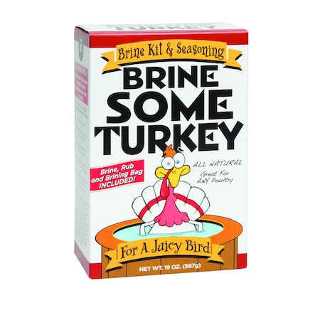 Brine Some Turkey Brine Some Turkey Juice Bird Brine Kit and Seasoning 19 oz OW85235